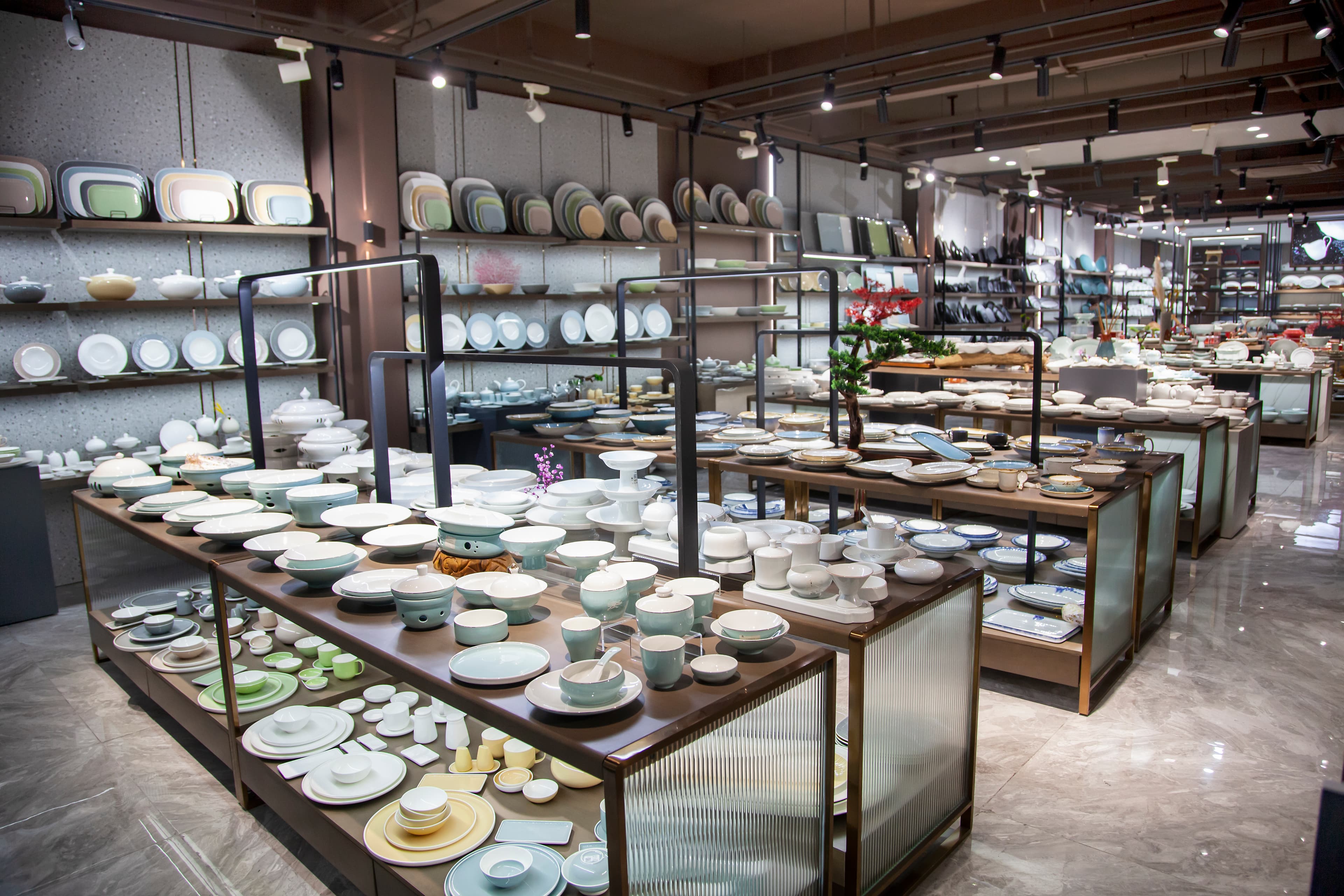 Huading product range showroom